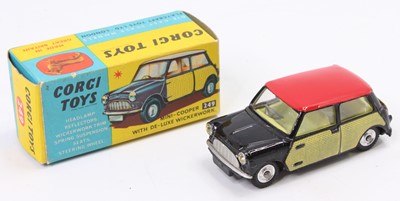 Lot 1369 - Corgi Toys No. 249 Mini Cooper Deluxe with...