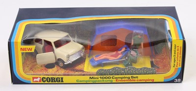 Lot 1376 - Corgi Toys Gift Set No.38 Mini 1000 camping...