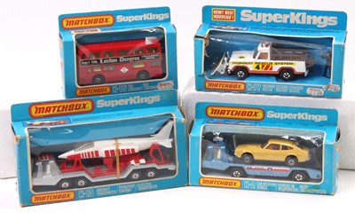 Lot 1531 - Matchbox Lesney Super Kings group of 4 boxed...