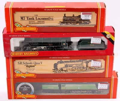 Lot 777 - Four Hornby locos: R683 SR 4-4-0 Schools class...