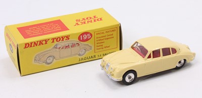 Lot 1115 - Dinky Toys No. 195 Jaguar 3.4 MkII saloon, in...