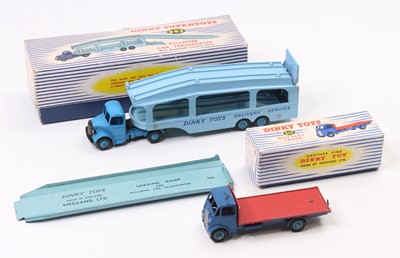 Lot 1129 - Dinky Toys boxed model group of 2 comprising...