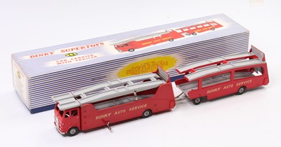 Lot 1134 - Dinky Toys No. 983 Car Carrier and Trailer,...