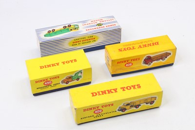 Lot 1137 - Dinky Toys original empty box group of 4...