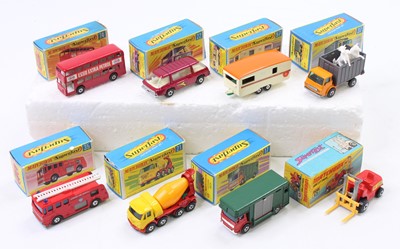 Lot 1535 - Matchbox Lesney Superfast group of 8 boxed...