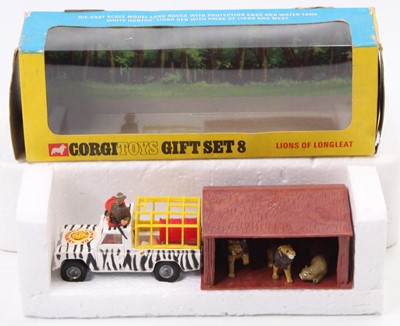 Lot 1381 - A Corgi Toys Gift Set 8 Lions Of Longleat,...