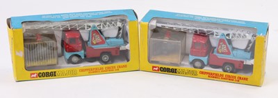 Lot 1392 - 2 Corgi Toys No. 1144 Chipperfield Circus...