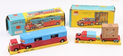 Lot 1394 - 2 Corgi Toys boxed Chipperfields Circus models...