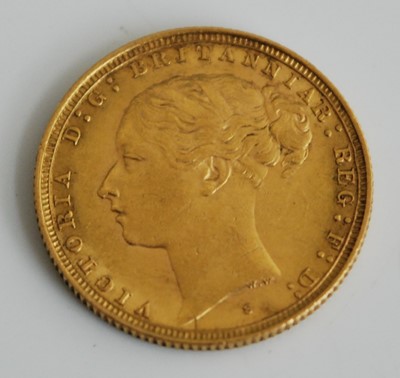 Lot 2079 - Great Britain, 1884 gold full sovereign,...