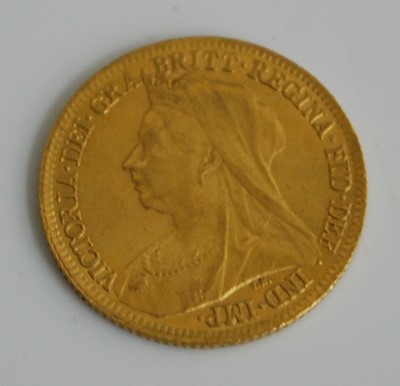Lot 2030 - Great Britain, 1897 gold half sovereign,...