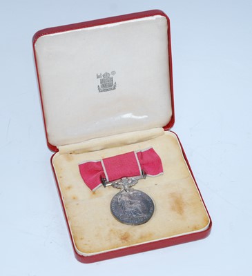 Lot 145 - An E.R. II British Empire Medal, naming MISS...