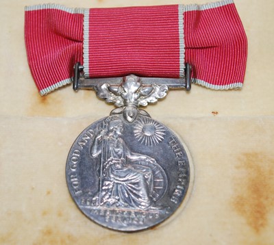 Lot 145 - An E.R. II British Empire Medal, naming MISS...
