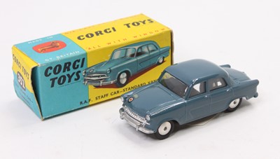 Lot 1407 - Corgi Toys, 352 RAF Standard Vanguard staff...