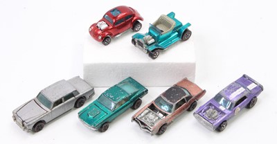 Lot 1644 - Hot Wheels Red Lines group of 6 including a...