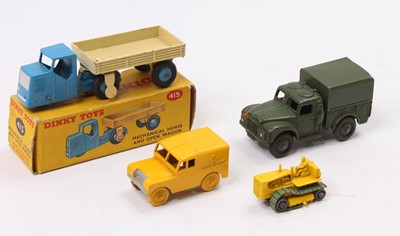 Lot 1145 - A small collection of mixed vintage diecast...