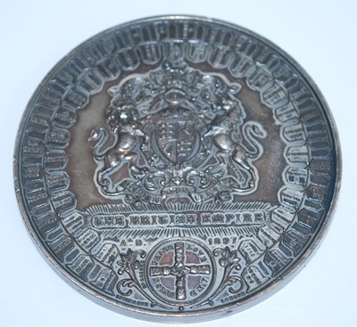 Lot 128 - Victoria, Diamond Jubilee Medal, 1897, crowned...