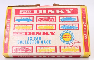 Lot 1152 - Dinky Toys Mini Dinky 12 car collectors case -...