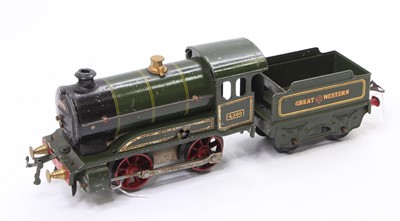 Lot 330 - 1931-5 Hornby No.1, 0-4-0 clockwork loco &...