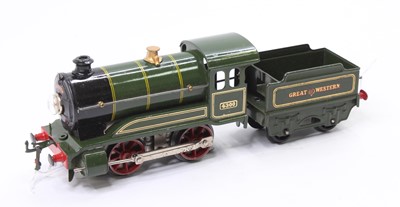 Lot 331 - 1931-5 Hornby E16, 0-4-0 6v AC loco & tender,...