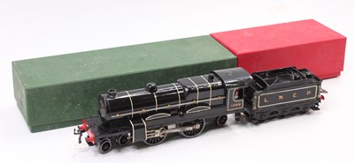 Lot 343 - Hornby 3C 4-4-2 loco & tender, clockwork....