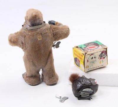 Lot 2017 - Louis Marx of japan tinplate and soft covered...