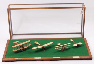 Lot 1287 - A four-piece exhibition quality display case...