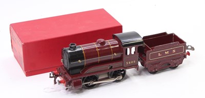 Lot 361 - 1938-41 Hornby No.1 loco & tender, clockwork,...