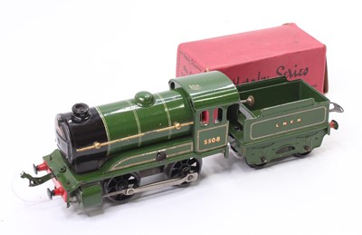 Lot 364 - 1937-8 Hornby 0-4-0 No. 0 clockwork LNER loco...