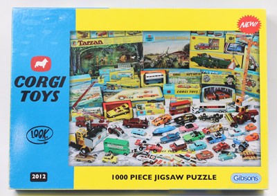 Lot 1423 - Gibson Corgi Toys 1000 piece Jigsaw Puzzle...