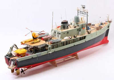 Lot 94 - A very well made working model of Jacques-Yves...