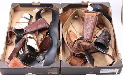 Lot 1965 - A collection of children's leather and...