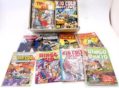 Lot 1967 - A collection of Wild West related Marvel comic...