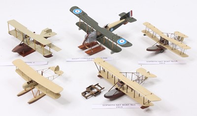 Lot 1293 - A collection of wooden and handbuilt...