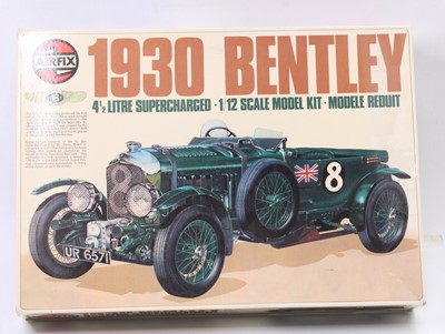 Lot 1299 - An Airfix 1/12 scale plastic kit for a 1930...