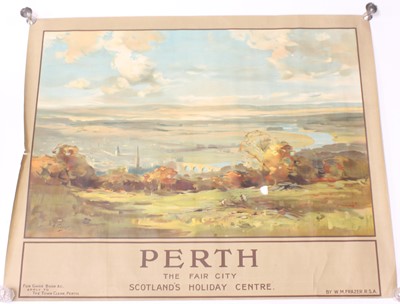 Lot 92 - An original 1920s Perth The Fair City Scotland'...