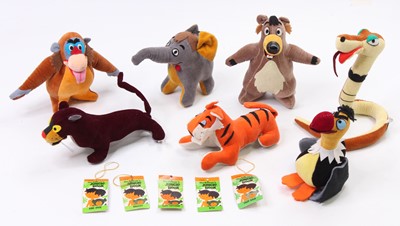 Lot 2001 - A collection of seven various Gund Walt Disney...