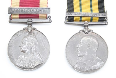 Lot 1 - A Naval group of five medals, to include China...