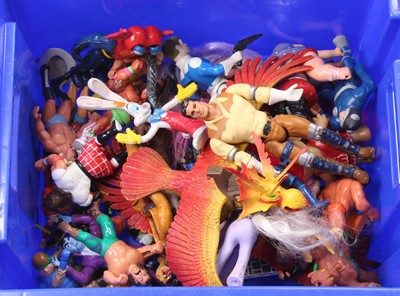 Lot 2026 - A collection of 1980s and later Action figures...