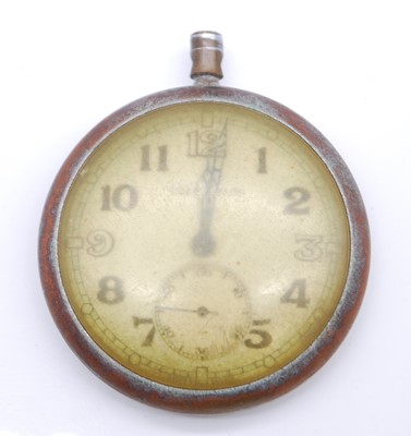 Lot 2 - A Jaeger Le Coultre military issue open face...