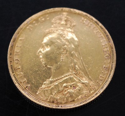 Lot 2082 - Great Britain, 1892 gold full sovereign,...