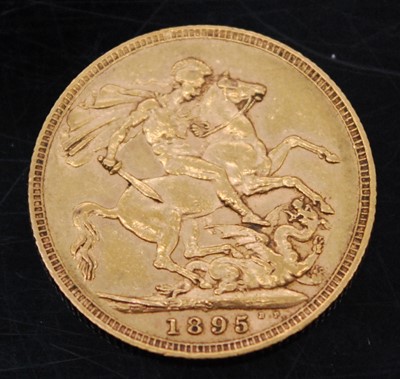 Lot 2083 - Great Britain, 1895 gold full sovereign,...
