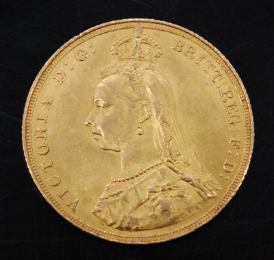 Lot 2057 - Great Britain, 1887 gold full sovereign,...