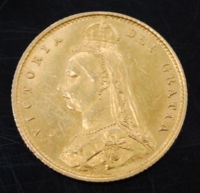Lot 2069 - Great Britain, 1887 gold half sovereign,...
