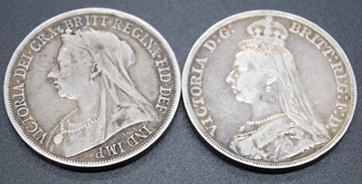 Lot 2014 - Great Britain, 1890 crown, Victoria jubilee...