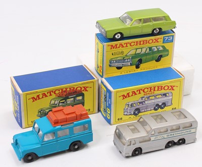 Lot 1555 - Matchbox Regular Wheels Boxed Diecast Group, 3...