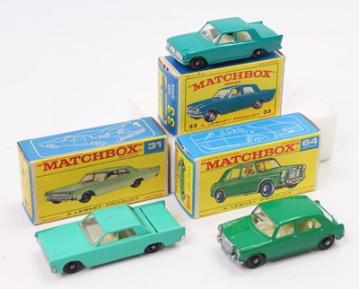 Lot 1559 - Matchbox Regular Wheels boxed diecast group, 3...