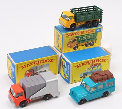 Lot 1550 - A Matchbox Regular Wheels boxed E&F type boxed...