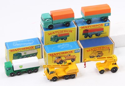 Lot 1561 - Five various boxed Matchbox Regular Wheels...