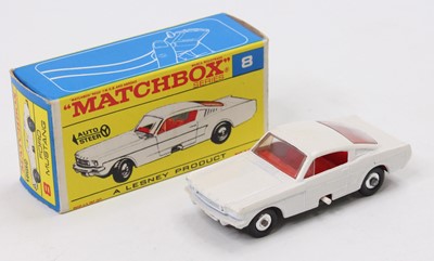 Lot 1563 - A Matchbox No. 8 Regular Wheels Ford Mustang...