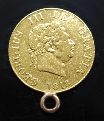 Lot 2077 - Great Britain, 1818 gold half sovereign,...